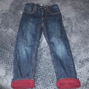 Old navy lined jeans